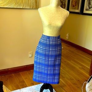 Blue and white pencil skit- never worn